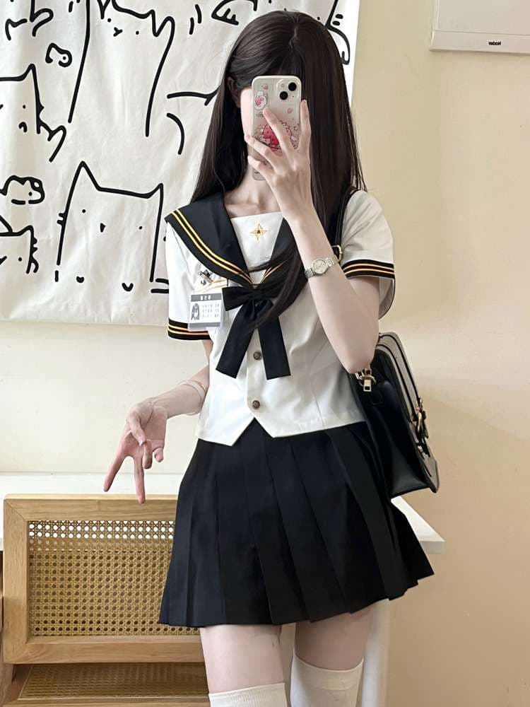 セーラー服 学園風 コスプレセット