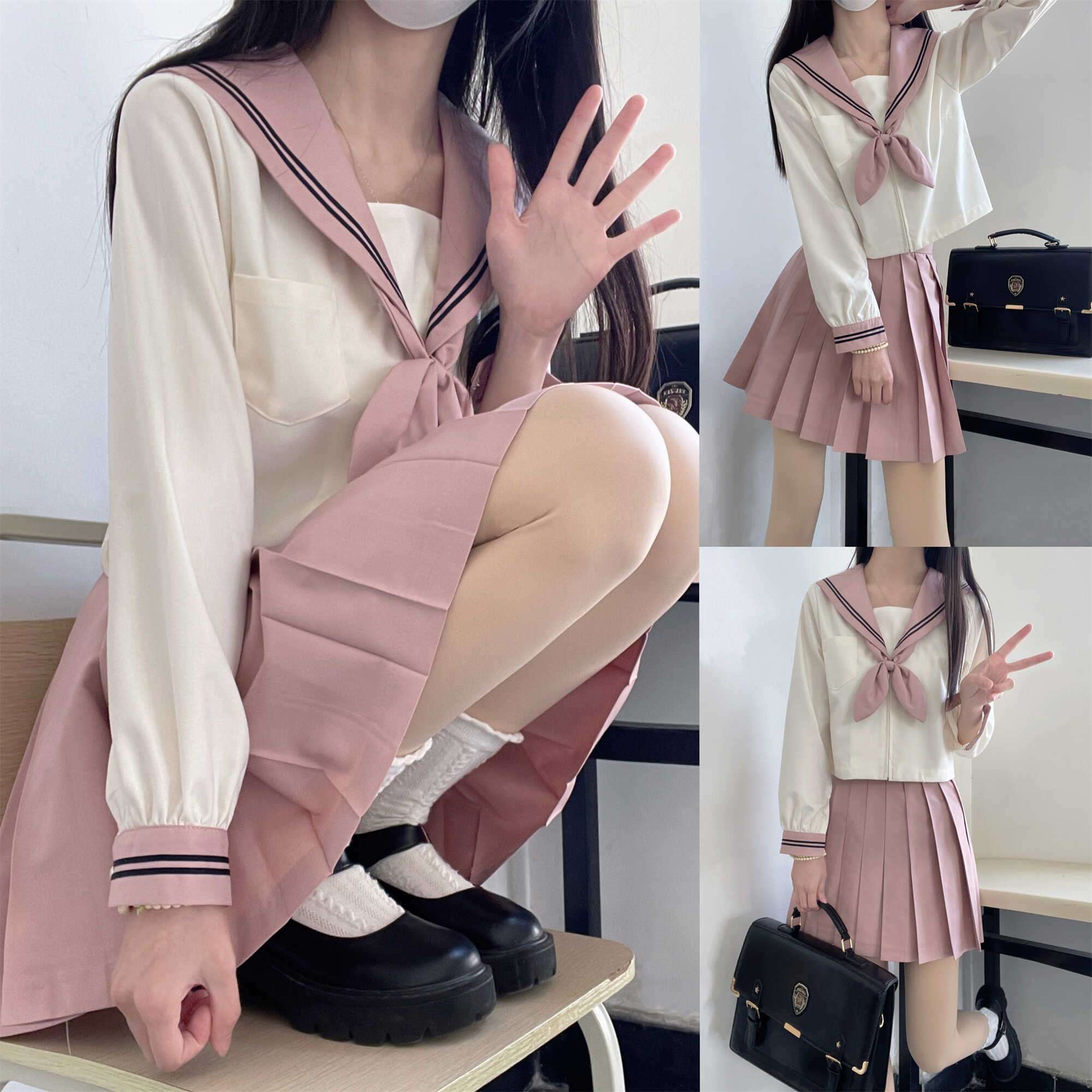 セーラー服 甘めカラー コスプレ6色セット