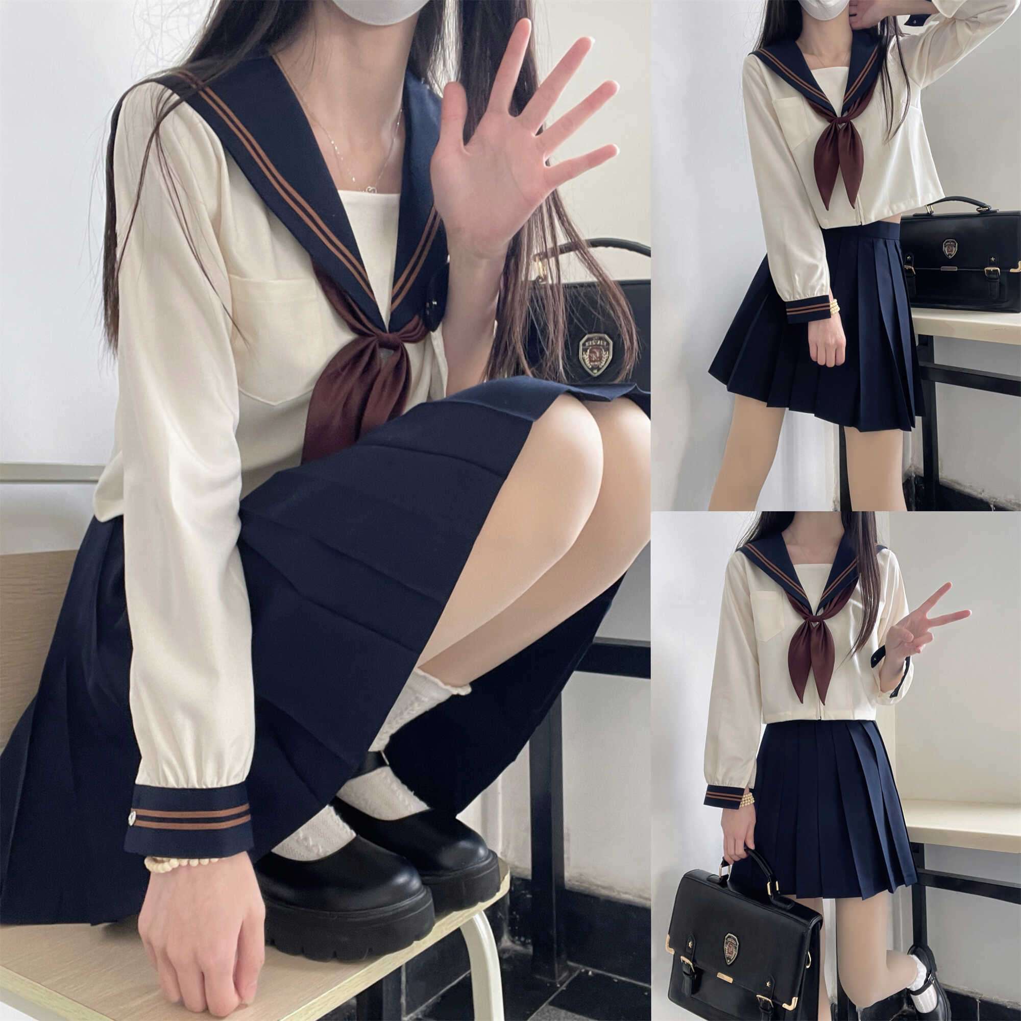 セーラー服 甘めカラー コスプレ6色セット