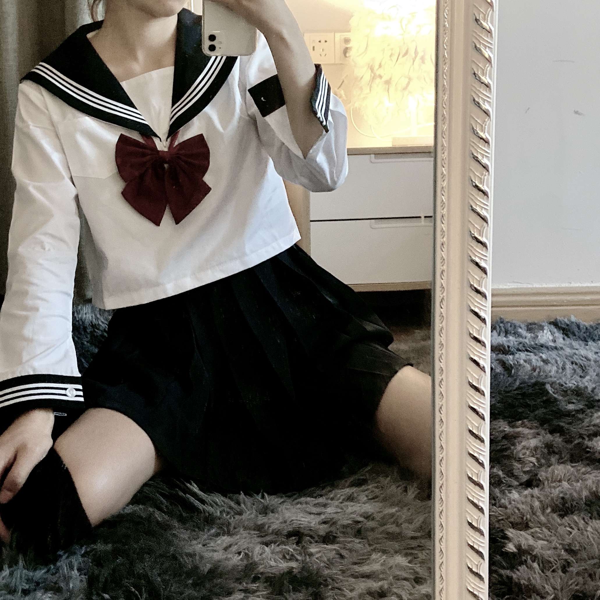 セーラー服 赤リボンのクラシック
