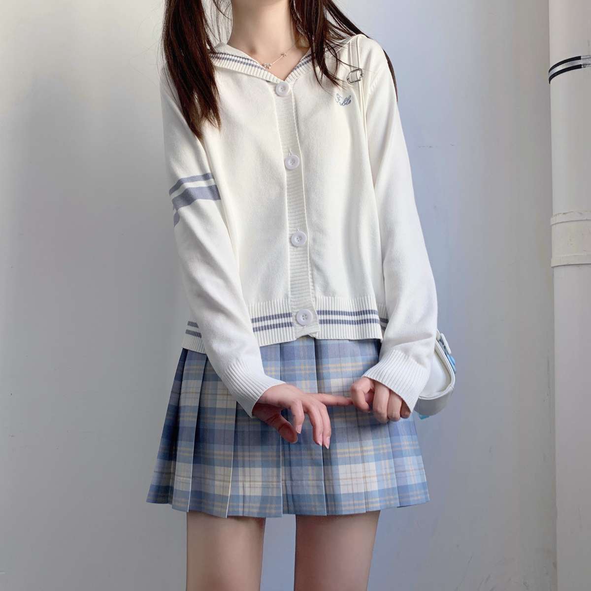 セーラー服 学園風セーラーカーディガン