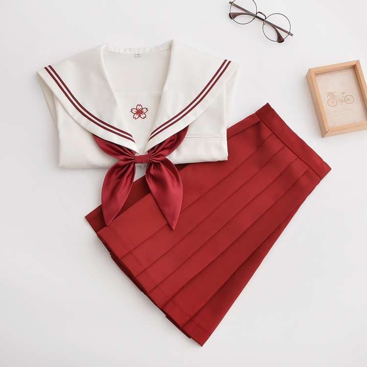 セーラー服 華やかリボンのスクール