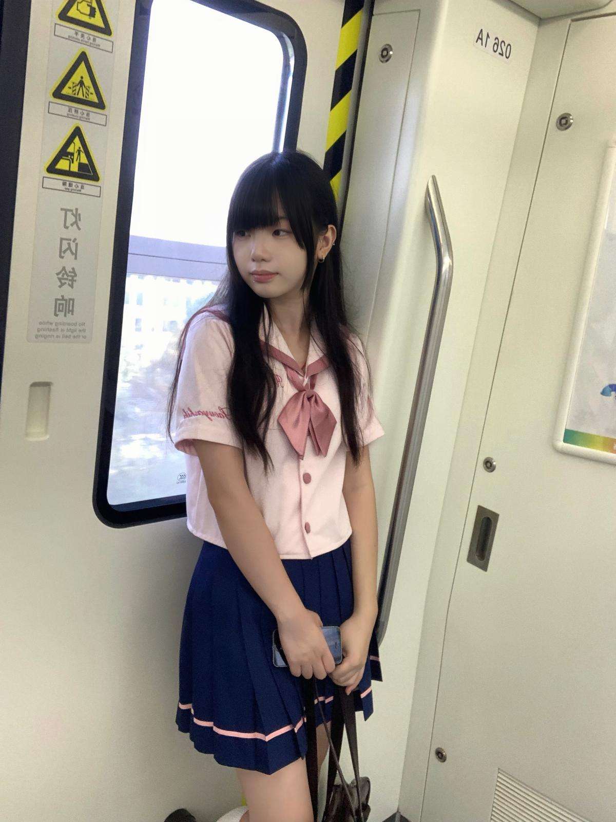 セーラー服 春色ピンク セット