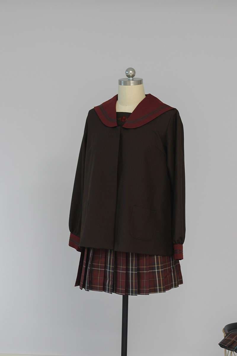 セーラー服 クラシックセーラー襟 学生制服ブラウス