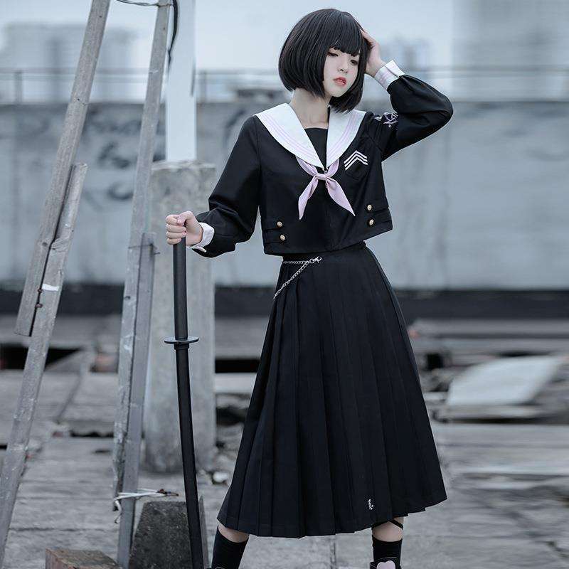 セーラー服 戦闘系 コスプレ衣装 長袖版
