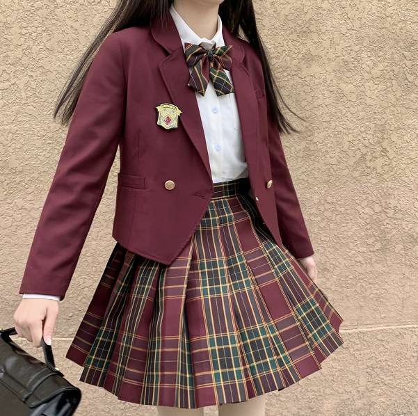 セーラー服 学園風制服 プリーツスカートセット