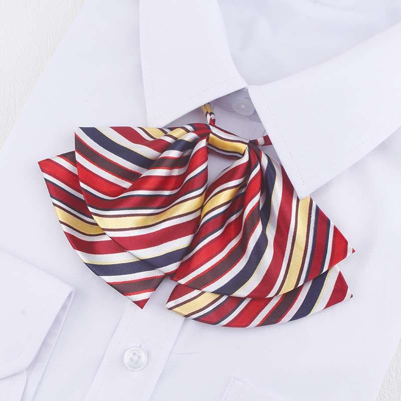 セーラー服 ストライプ柄スカーフ風セーラータイ