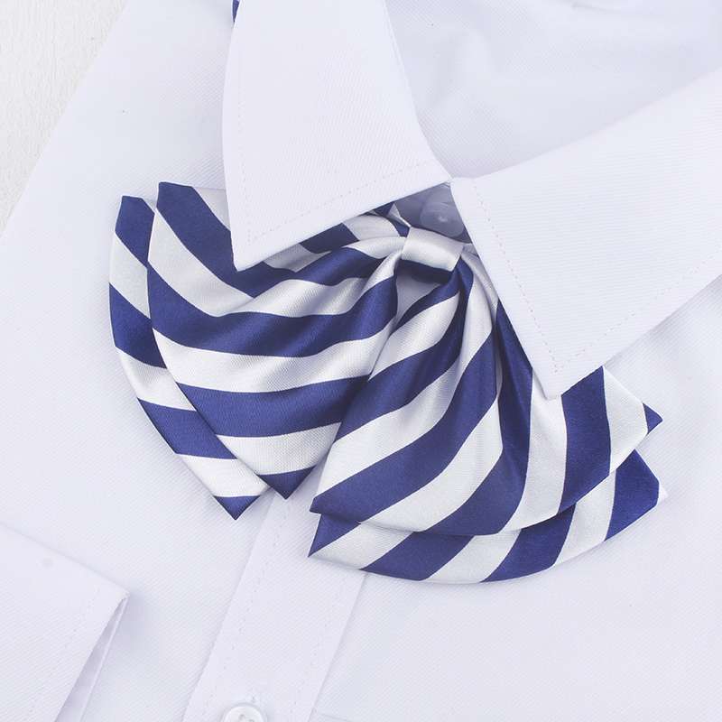 セーラー服 ストライプ柄スカーフ風セーラータイ