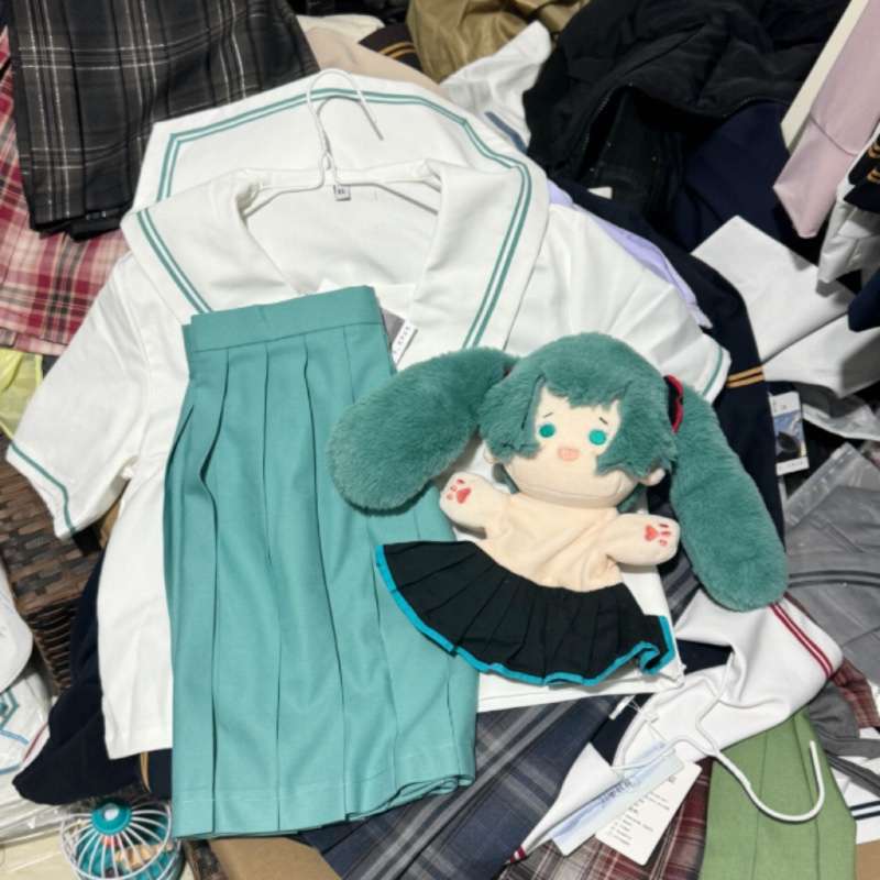 セーラー服 清楚な夏の制服風 セット