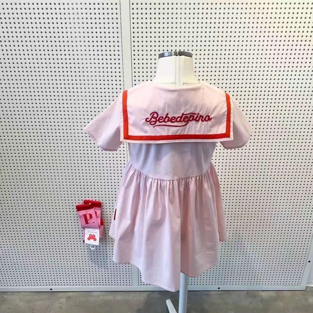 セーラー服 ベベデピーノ キッズセーラーカラーワンピース