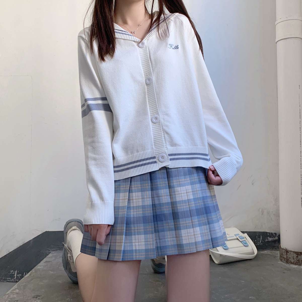 セーラー服 学園風セーラーカーディガン