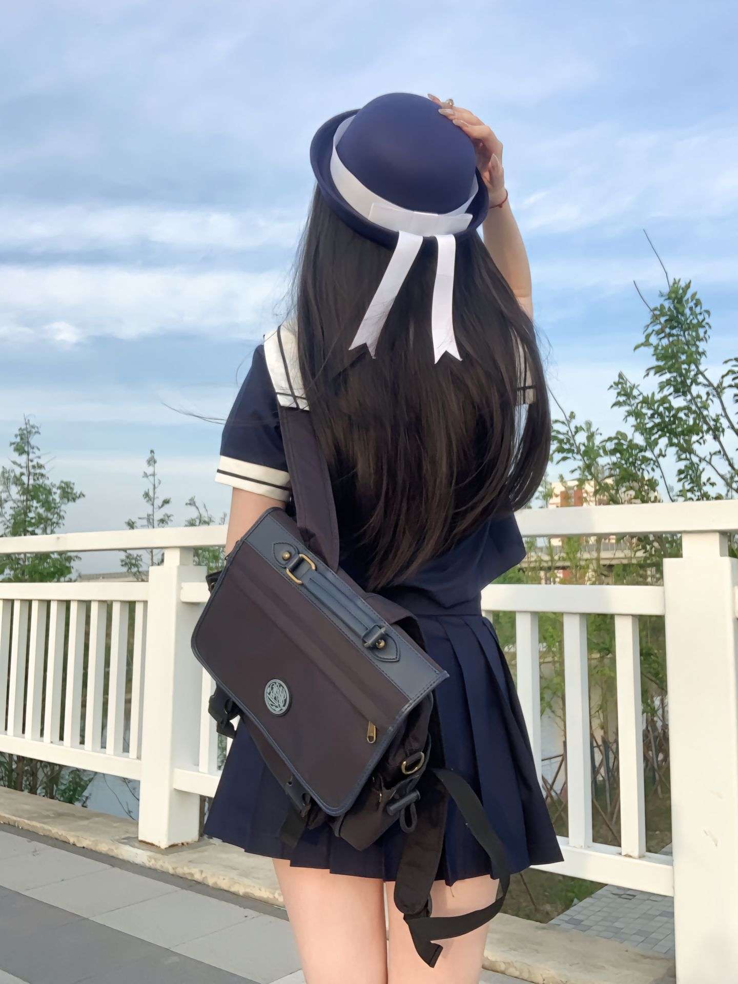 セーラー服 学生風 上下セット