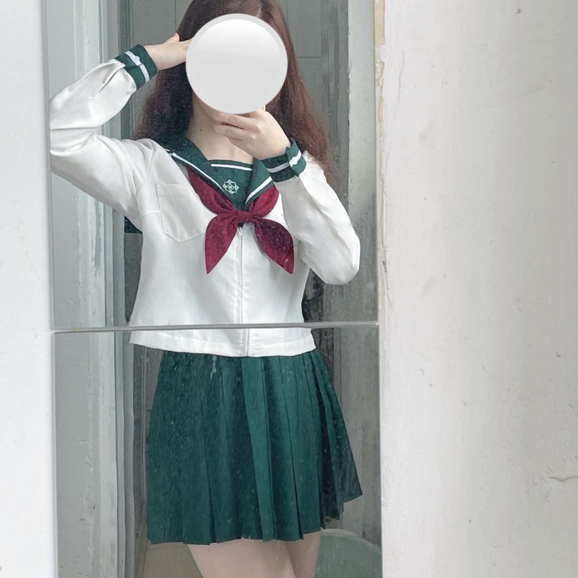 セーラー服 清楚な学園風 上下セット