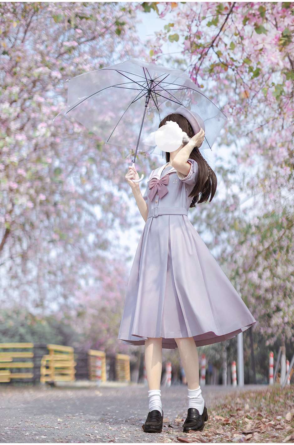 セーラー服 春の香りただよう乙女のセーラーワンピース