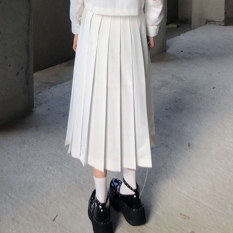 セーラー服 プリーツロングスカート 風制服