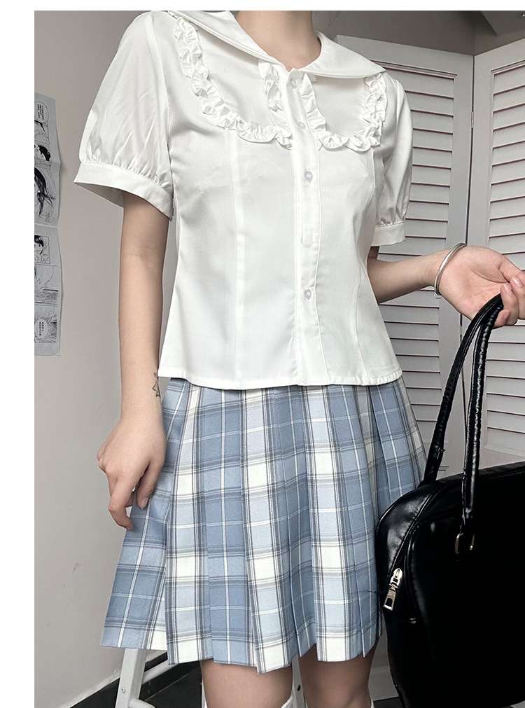 セーラー服 フリル襟 上着