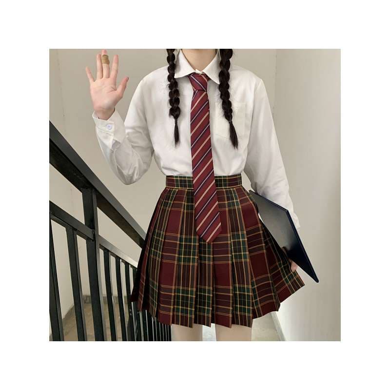 セーラー服 学園風制服 プリーツスカートセット