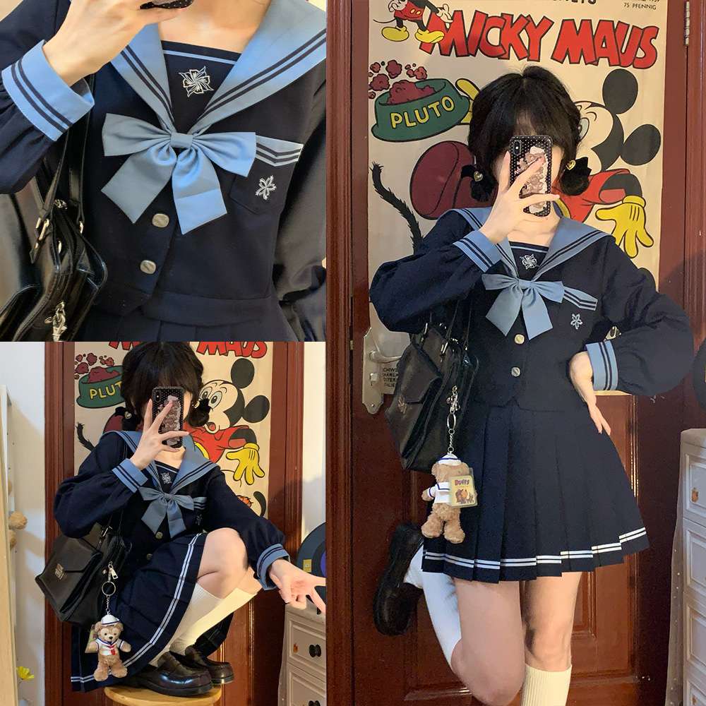 セーラー服 ブルーリボンセーラーワンピース