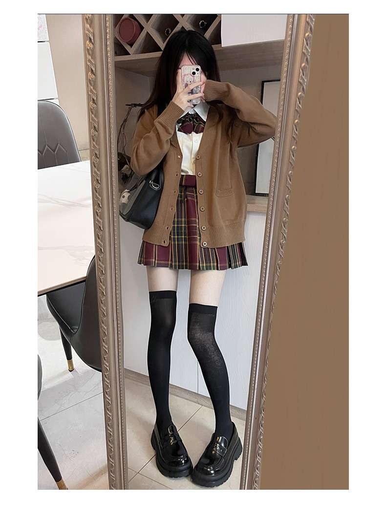 セーラー服 スクールガール風カーディガン制服セット