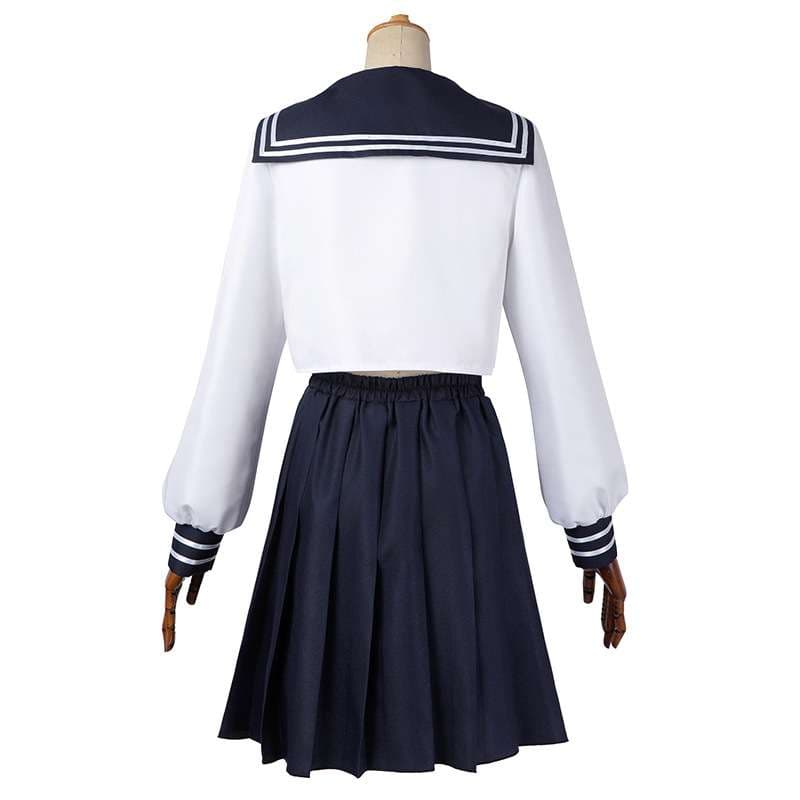 セーラー服 クラシック コスプレ衣装 長袖プリーツスカートセット