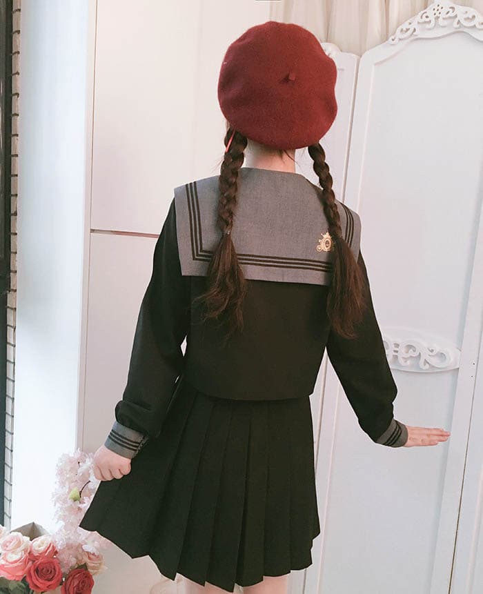 セーラー服 クラシカルリボン セーラートップス