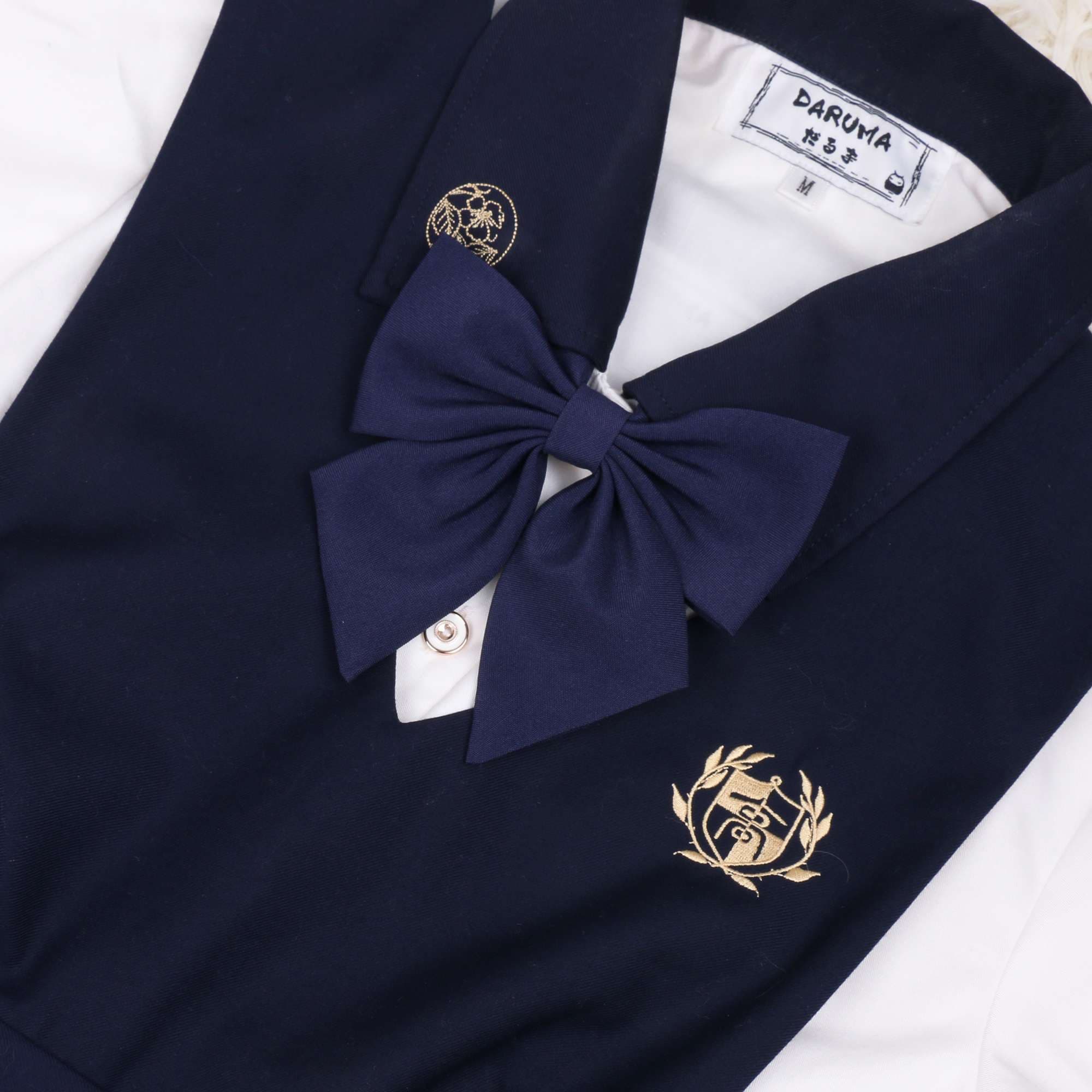 セーラー服 学生制服用カラフルリボンタイ