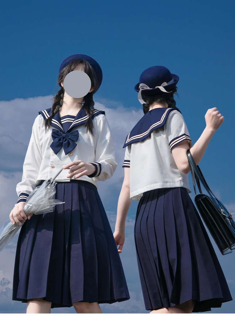 セーラー服 清楚可愛い制服風セーラーコスチューム