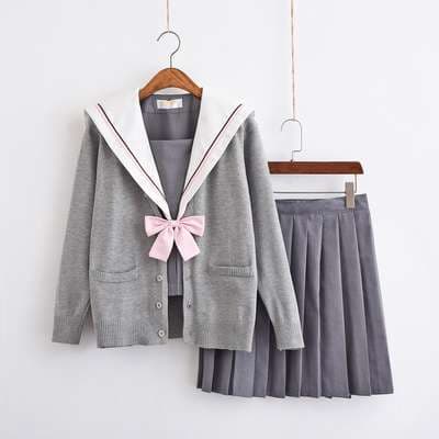 セーラー服 エレガントグレーセーラー制服セット