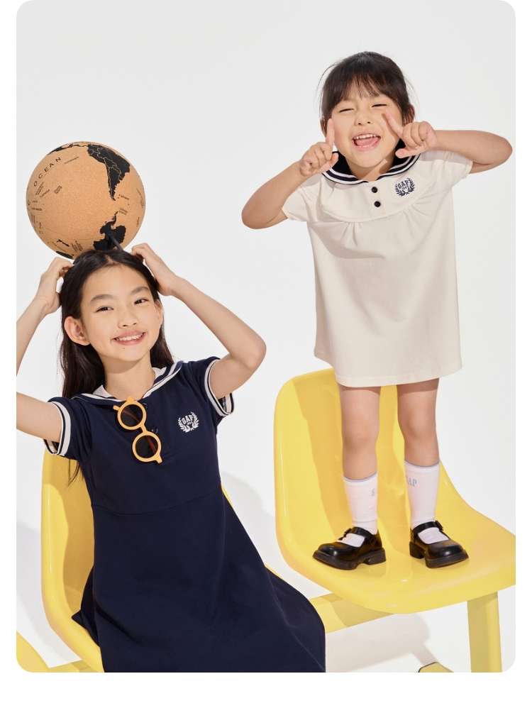 セーラー服 キッズセーラーカラーワンピース
