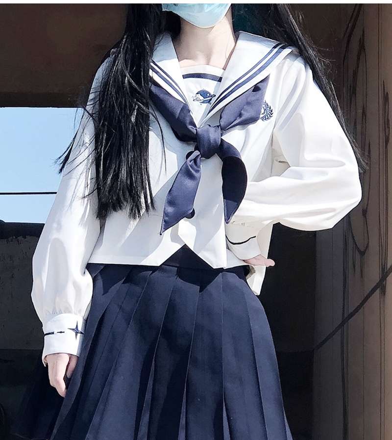 セーラー服 クラシック 長袖&半袖2way制服