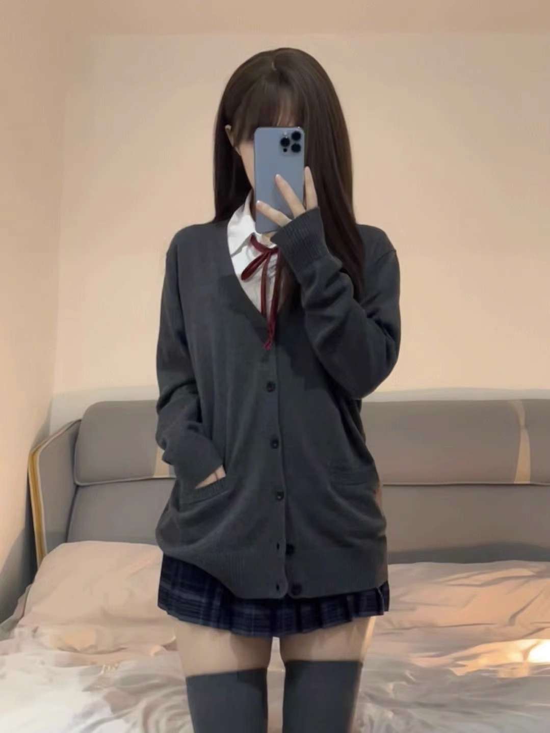 セーラー服 カーディガン