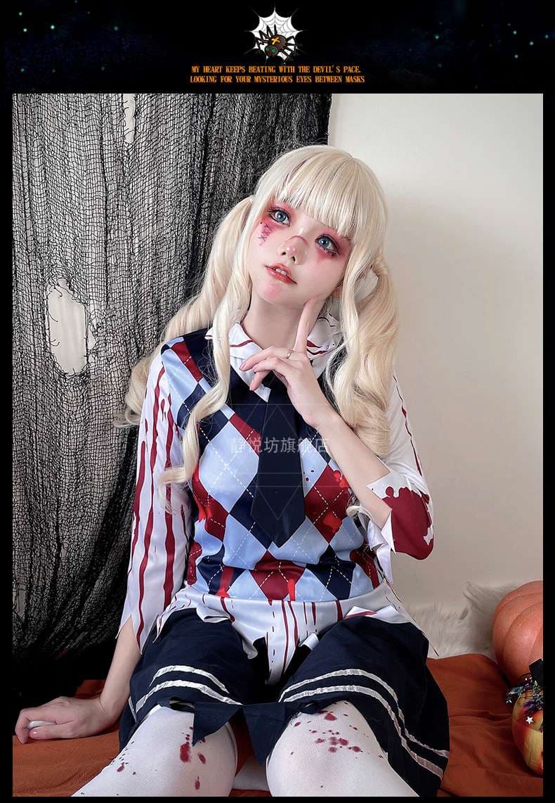 セーラー服 ホラー風 コスチューム