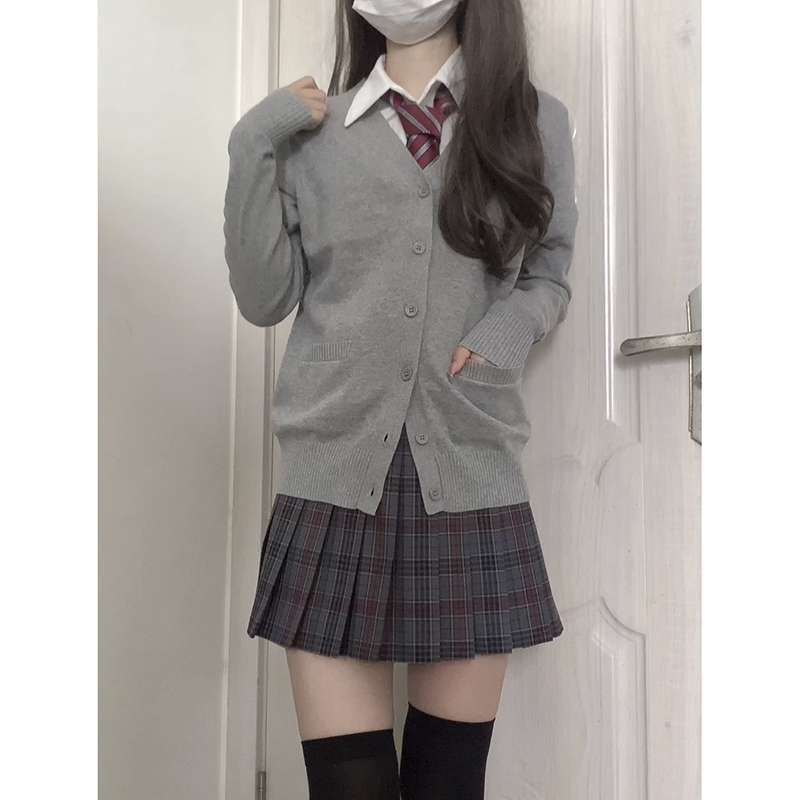 セーラー服 学生風カーディガン制服セット