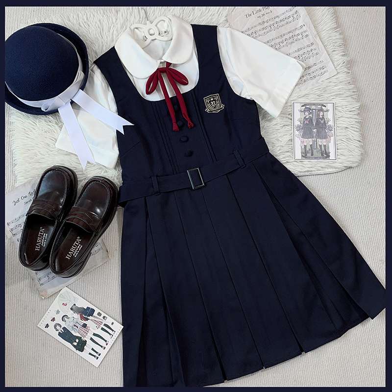 セーラー服 学生風クラシック カーディガンセット