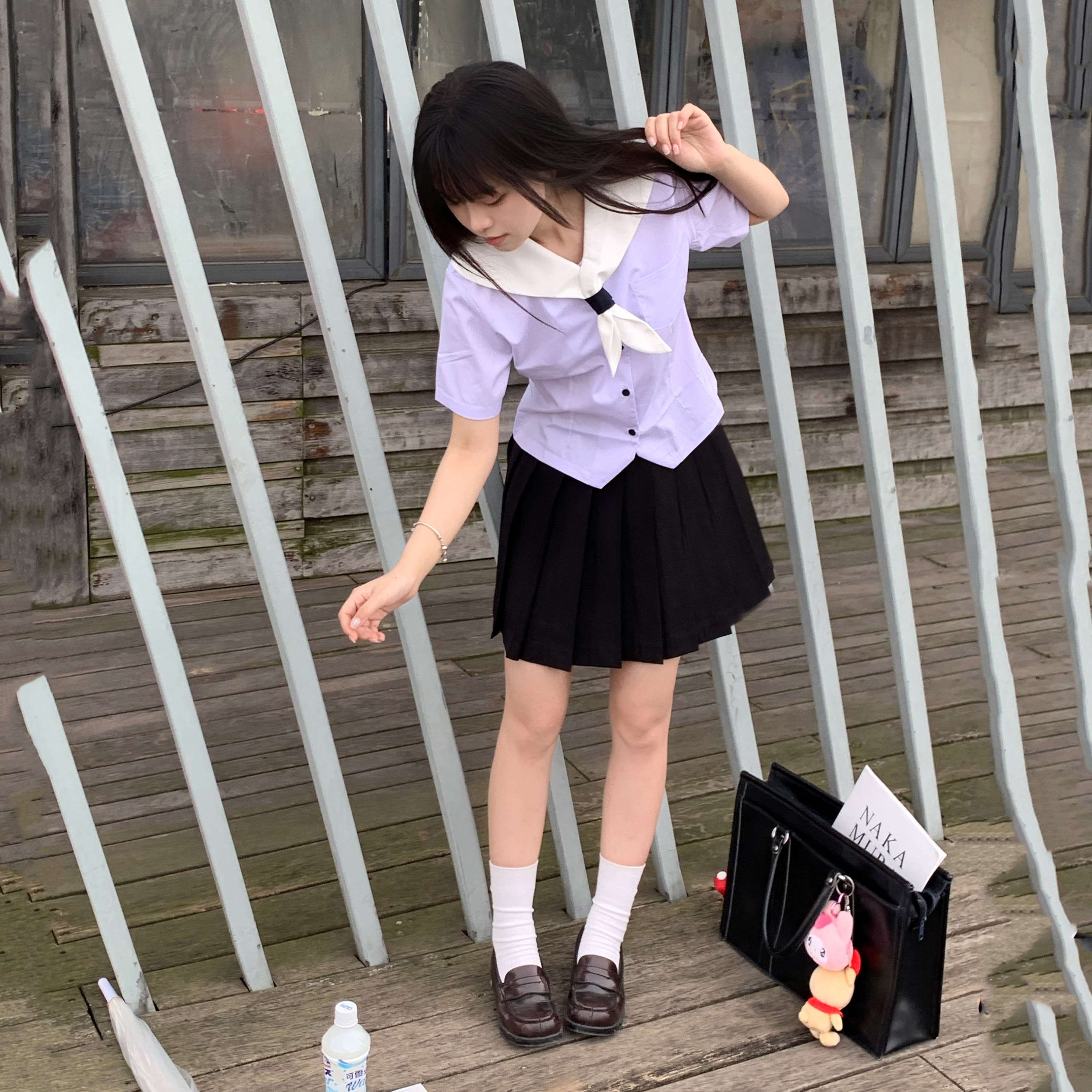 セーラー服 パステルカラー 清楚な セット
