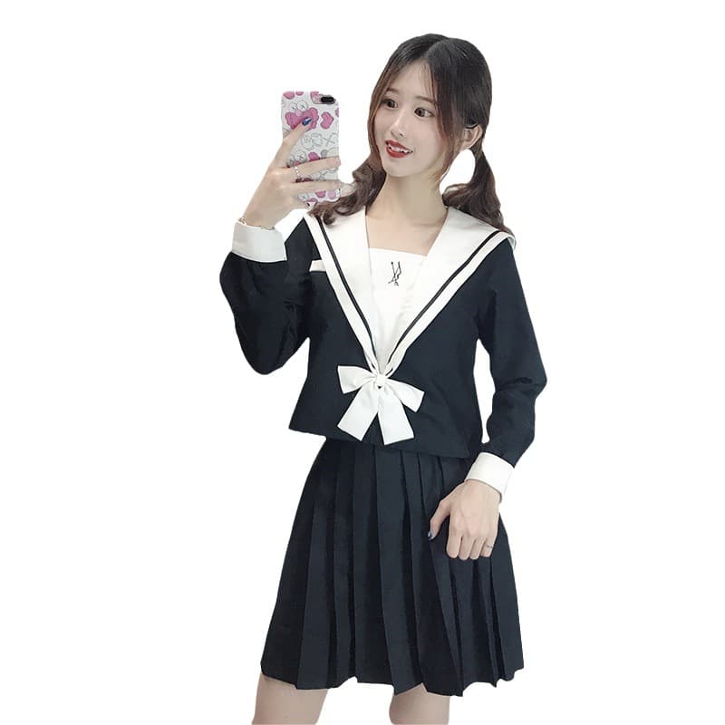 セーラー服 リボン飾り付き正統派