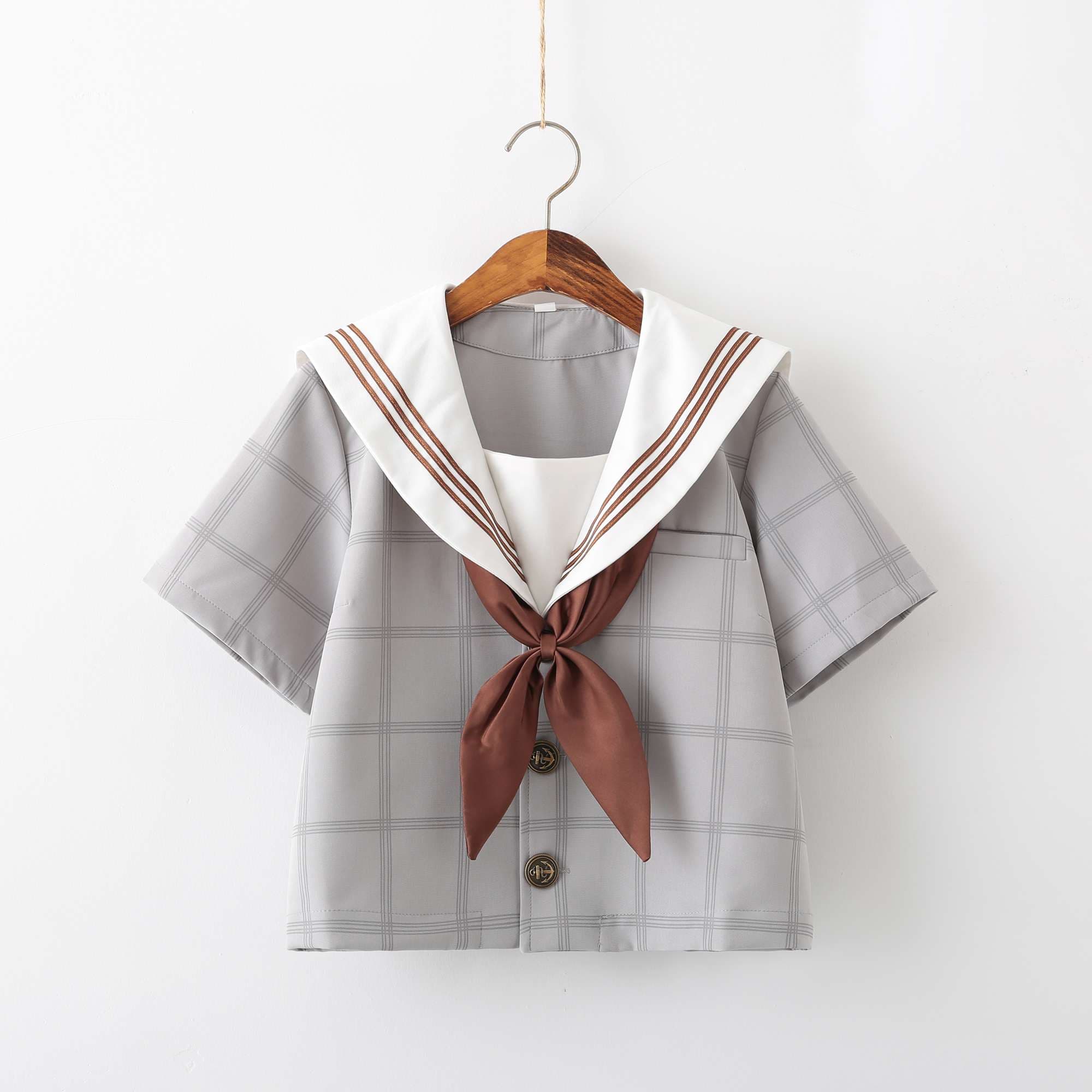 セーラー服 クラシックチェック柄 セット