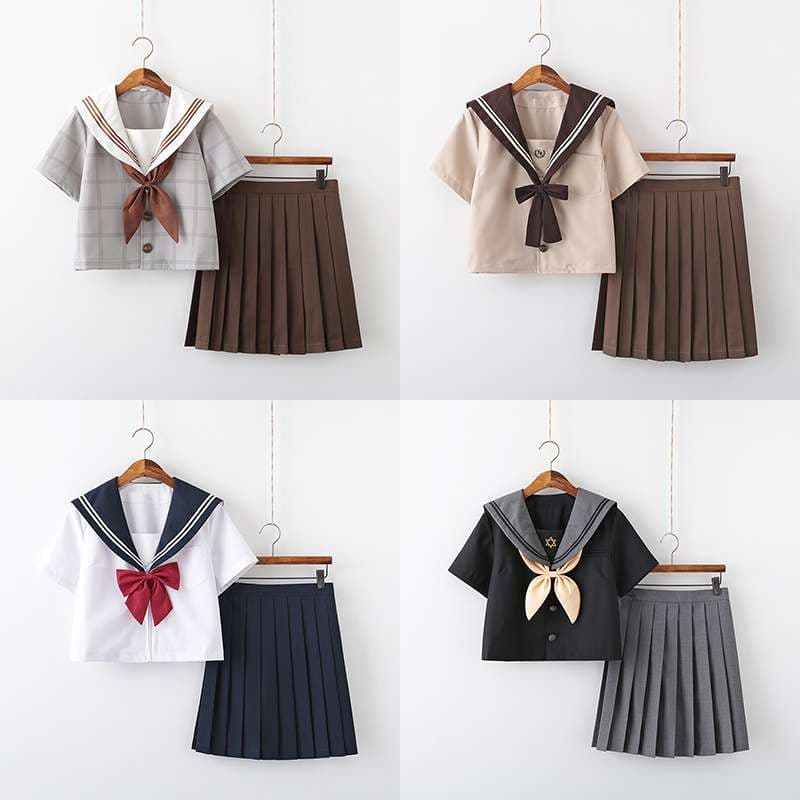 セーラー服 クラシックチェック柄 セット