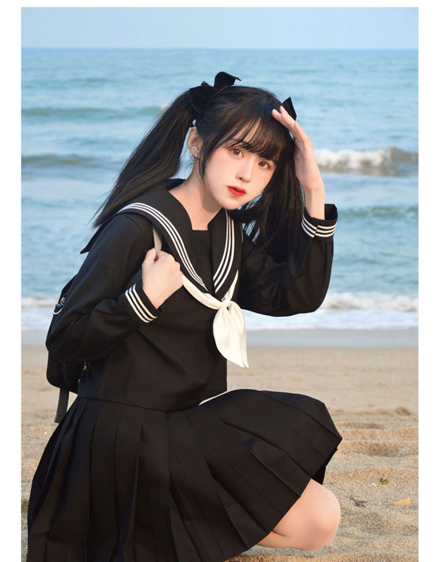 セーラー服 海辺の思い出 コスプレセット