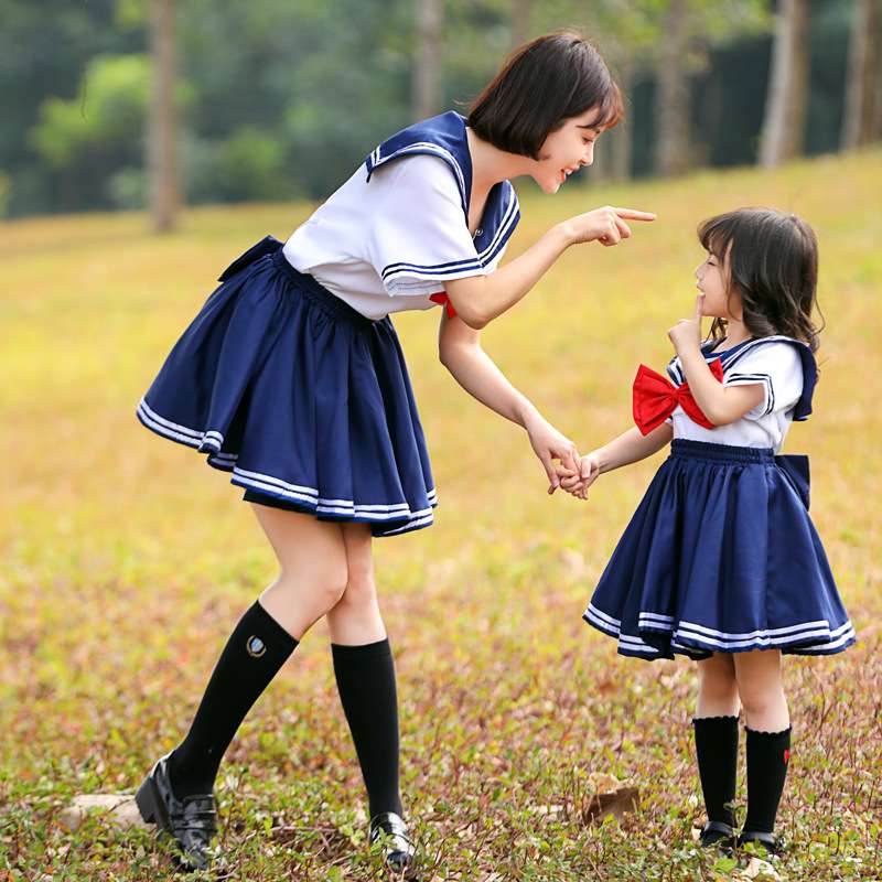 セーラー服 親子で楽しむ コスプレセット