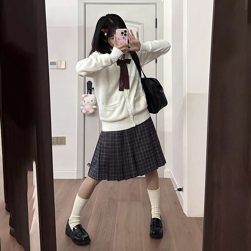 セーラー服 学生風カーディガン付き セット
