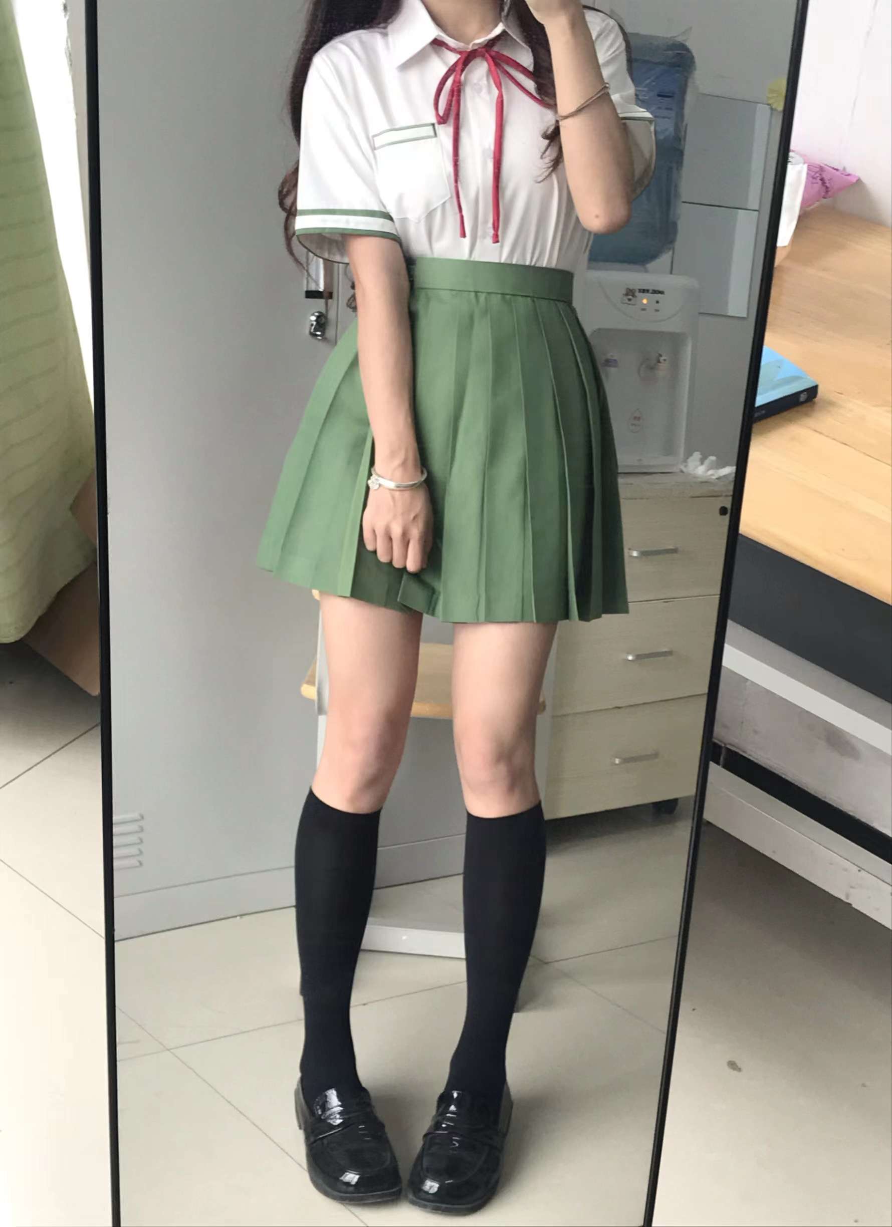 セーラー服 清楚系プリーツスカート セット