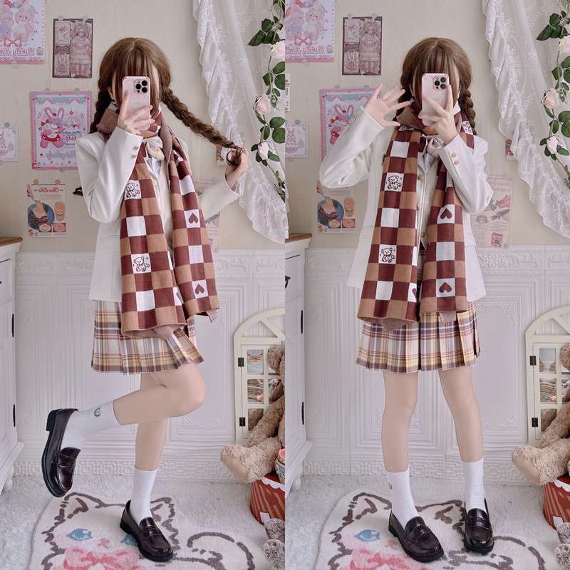 セーラー服 学生風ローファー