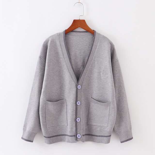 セーラー服 学園風セーラーカーディガン制服セット