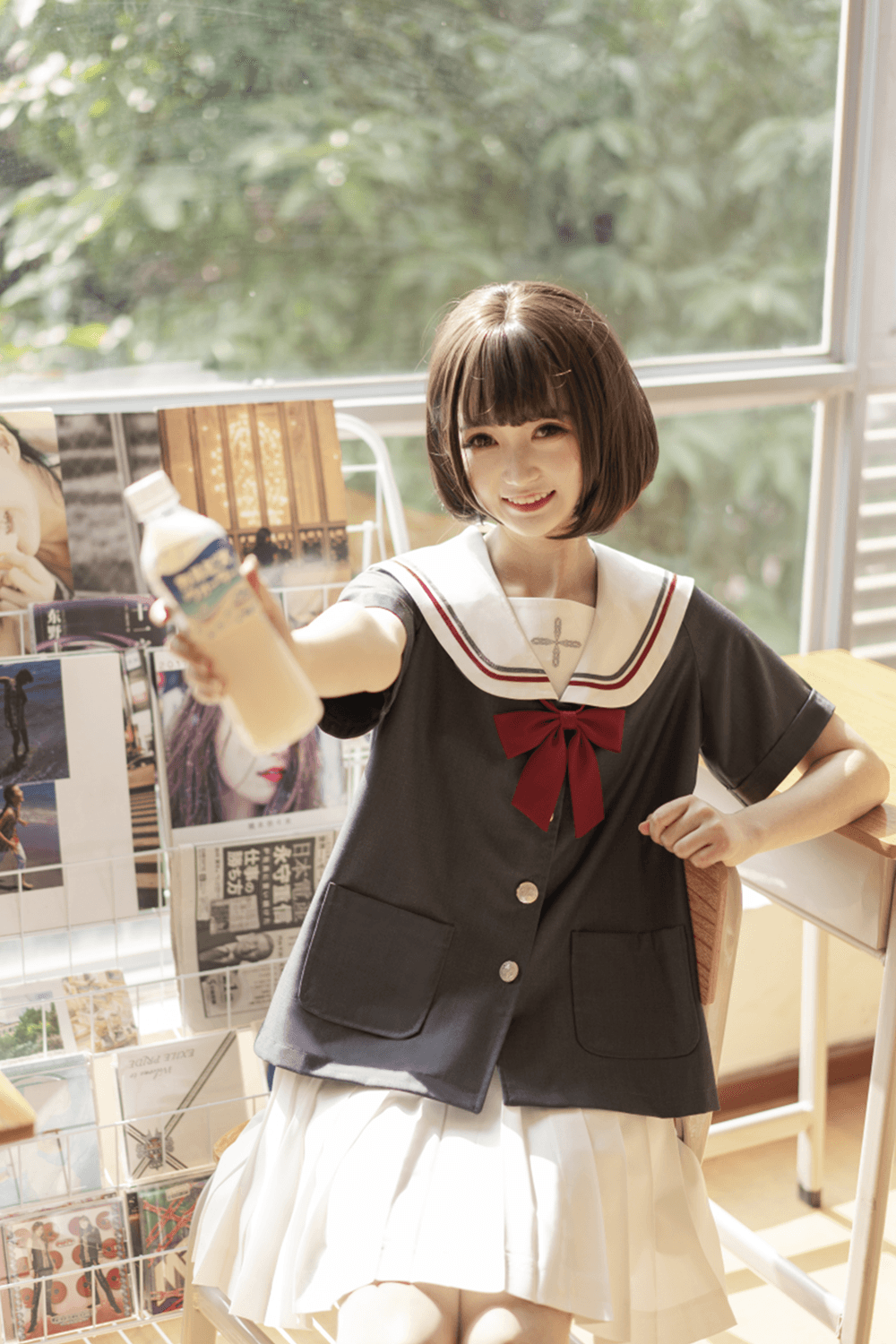 セーラー服 清楚な学園風 上着