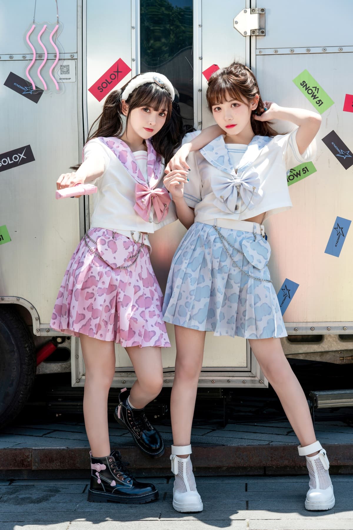 セーラー服 ハートモチーフ制服セット