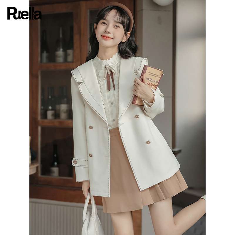 セーラー服 レトロ風学生風アウター ジャケット