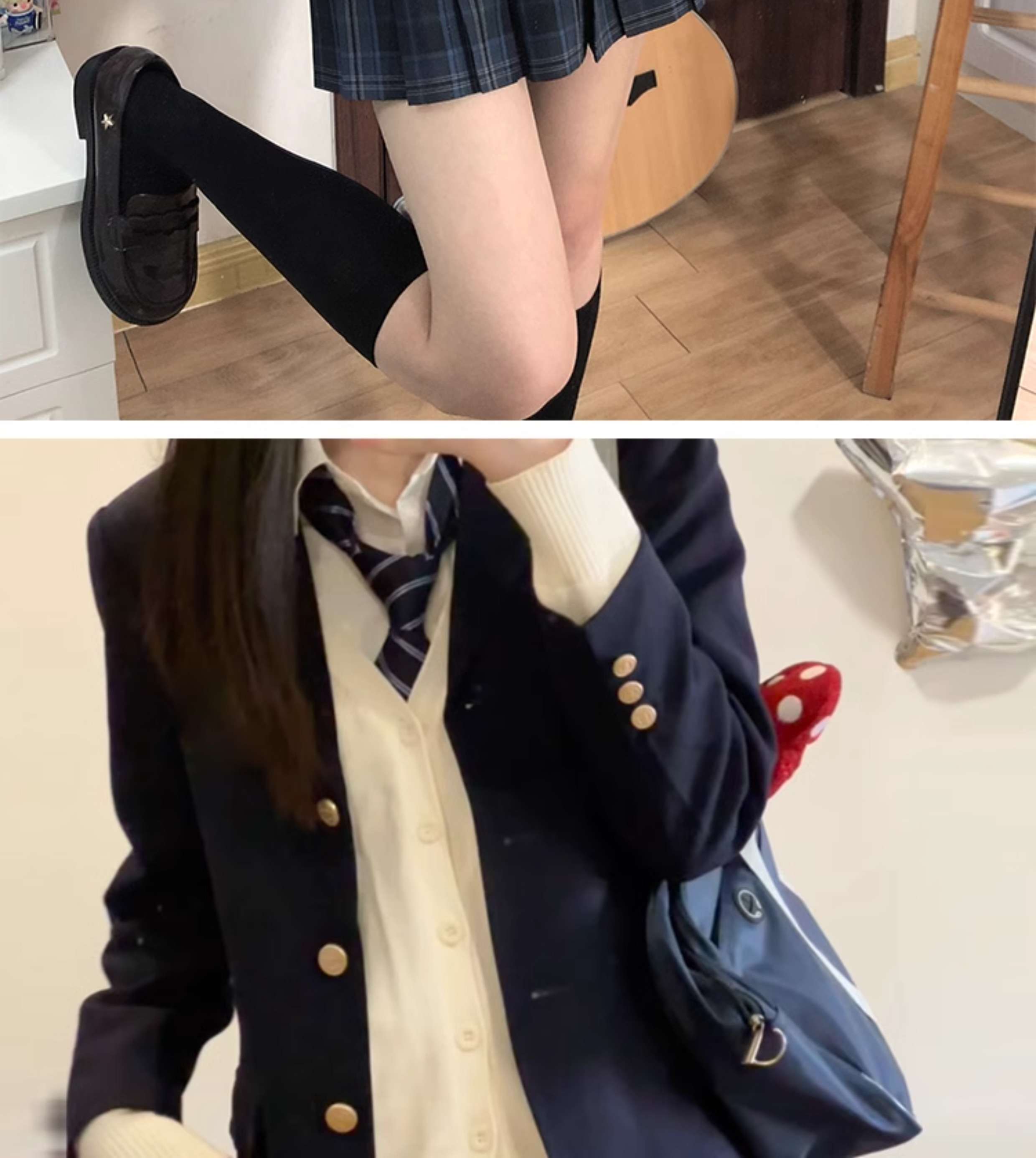 セーラー服 学生風クラシック制服ブレザー