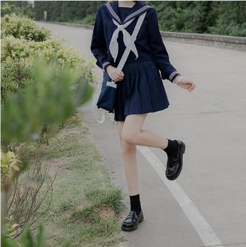 セーラー服 モダンセーラー 黒