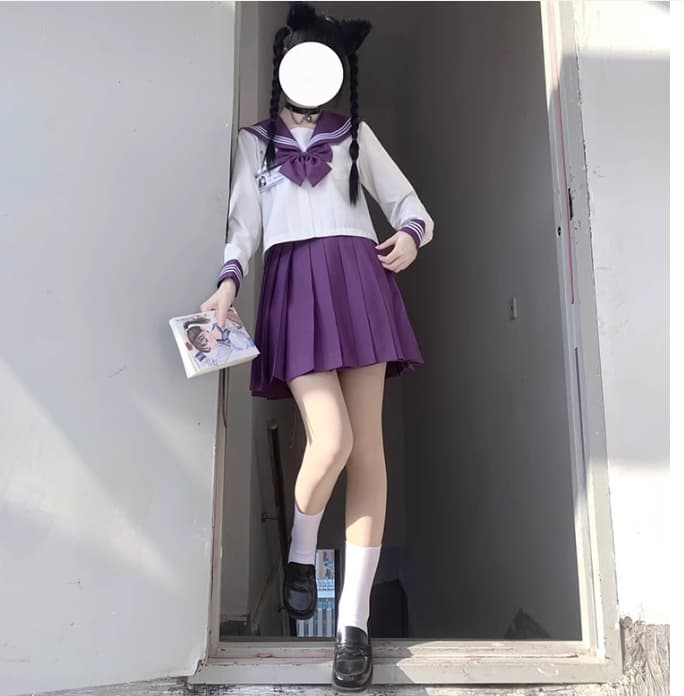 セーラー服 古風な雰囲気漂う学生風